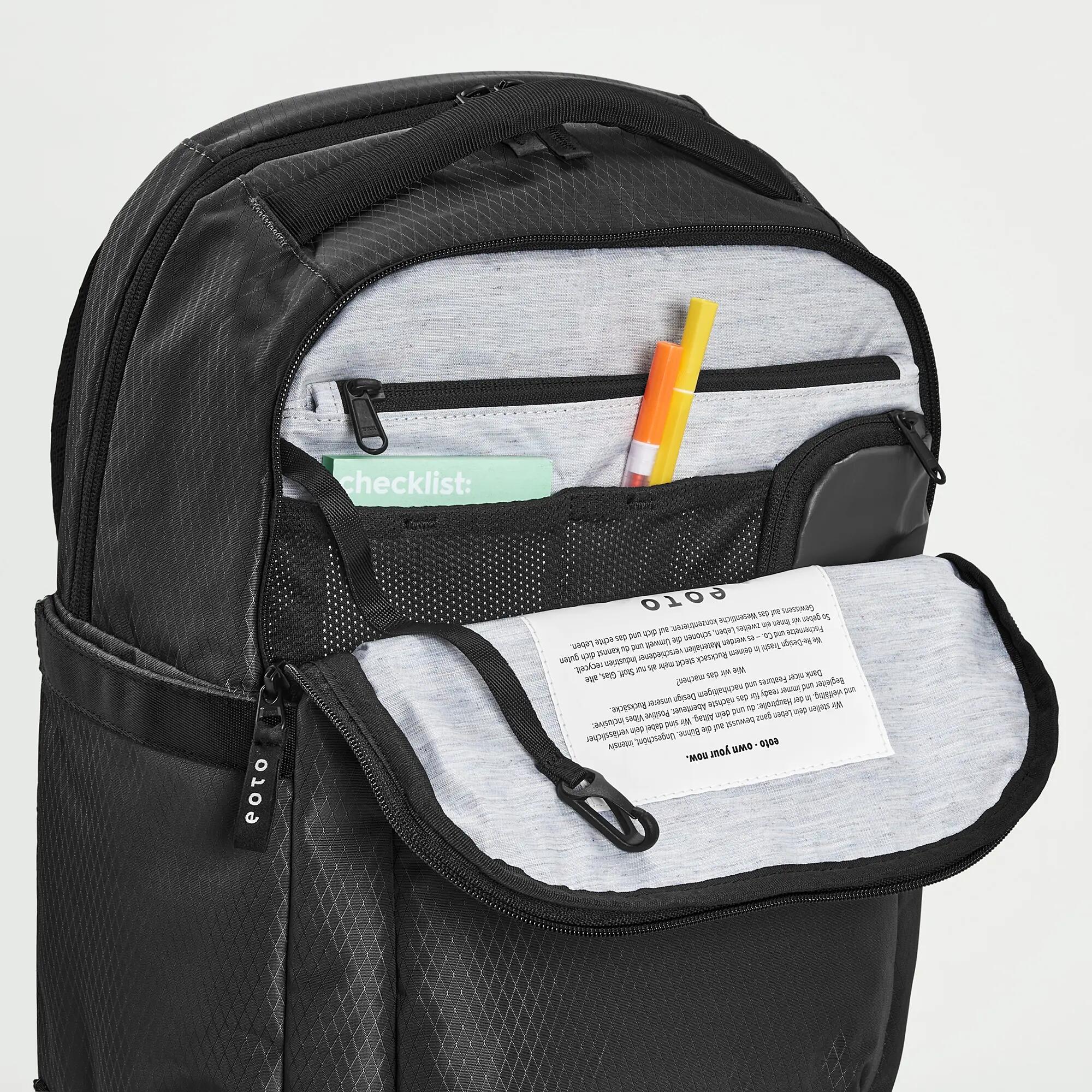 EOTO Rucksack MIDI20, Daypack, ergonomisch, nachhaltig, 20 L 7/8