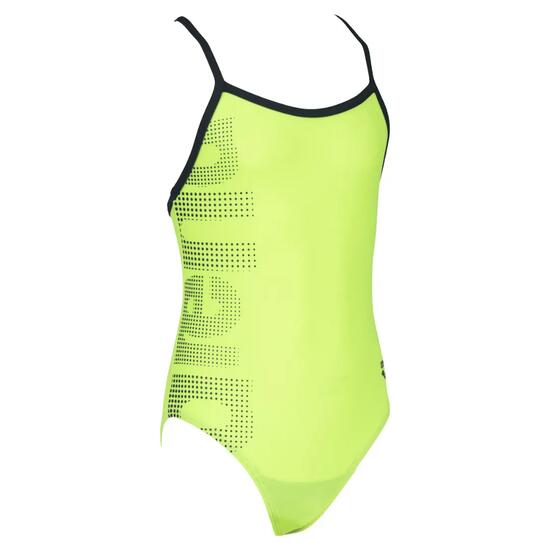 Costume Ragazze Arena Logo Verde-Navy