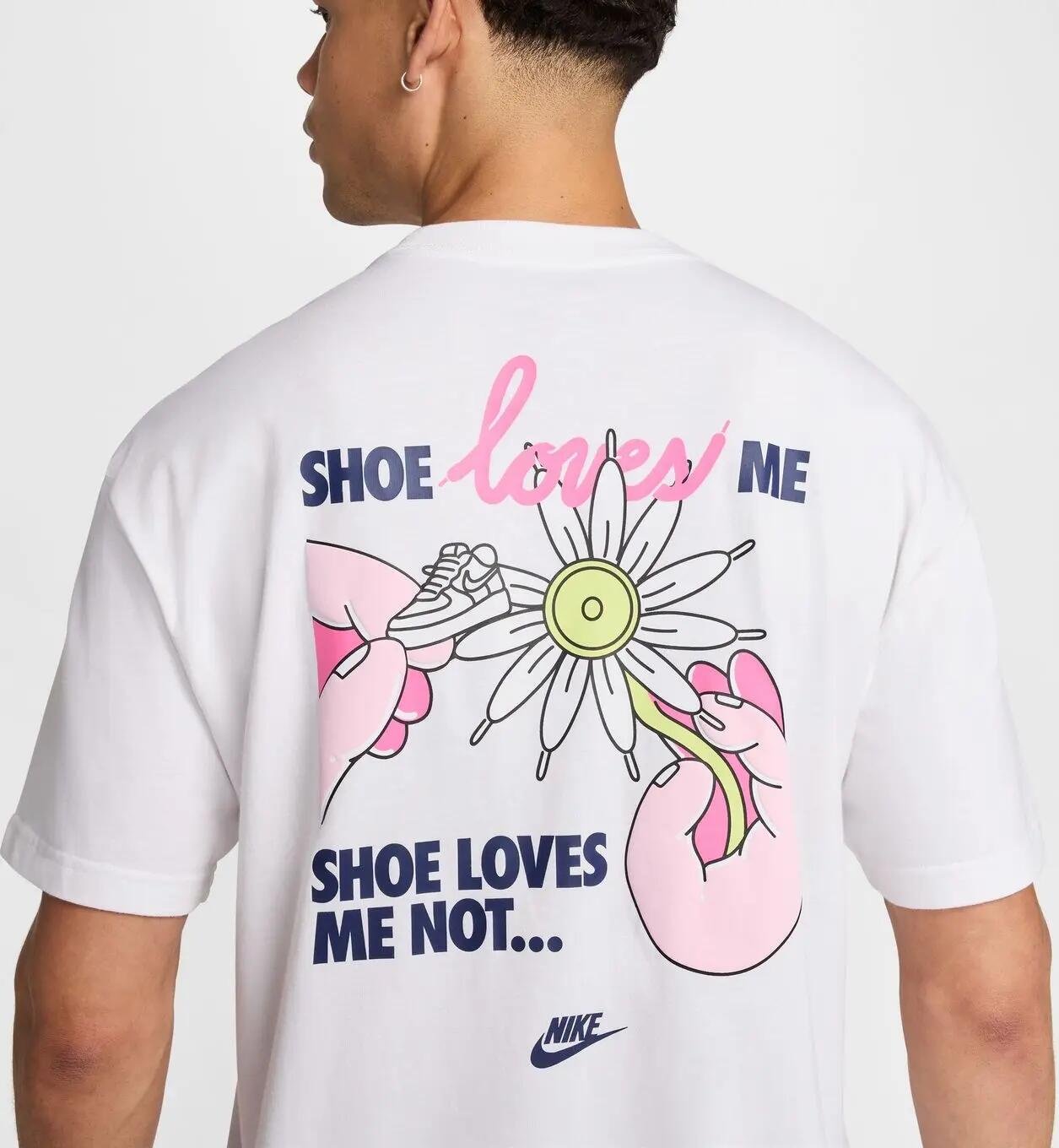 Nike M90 V Day T-Shirt Weiß Herren 4/4