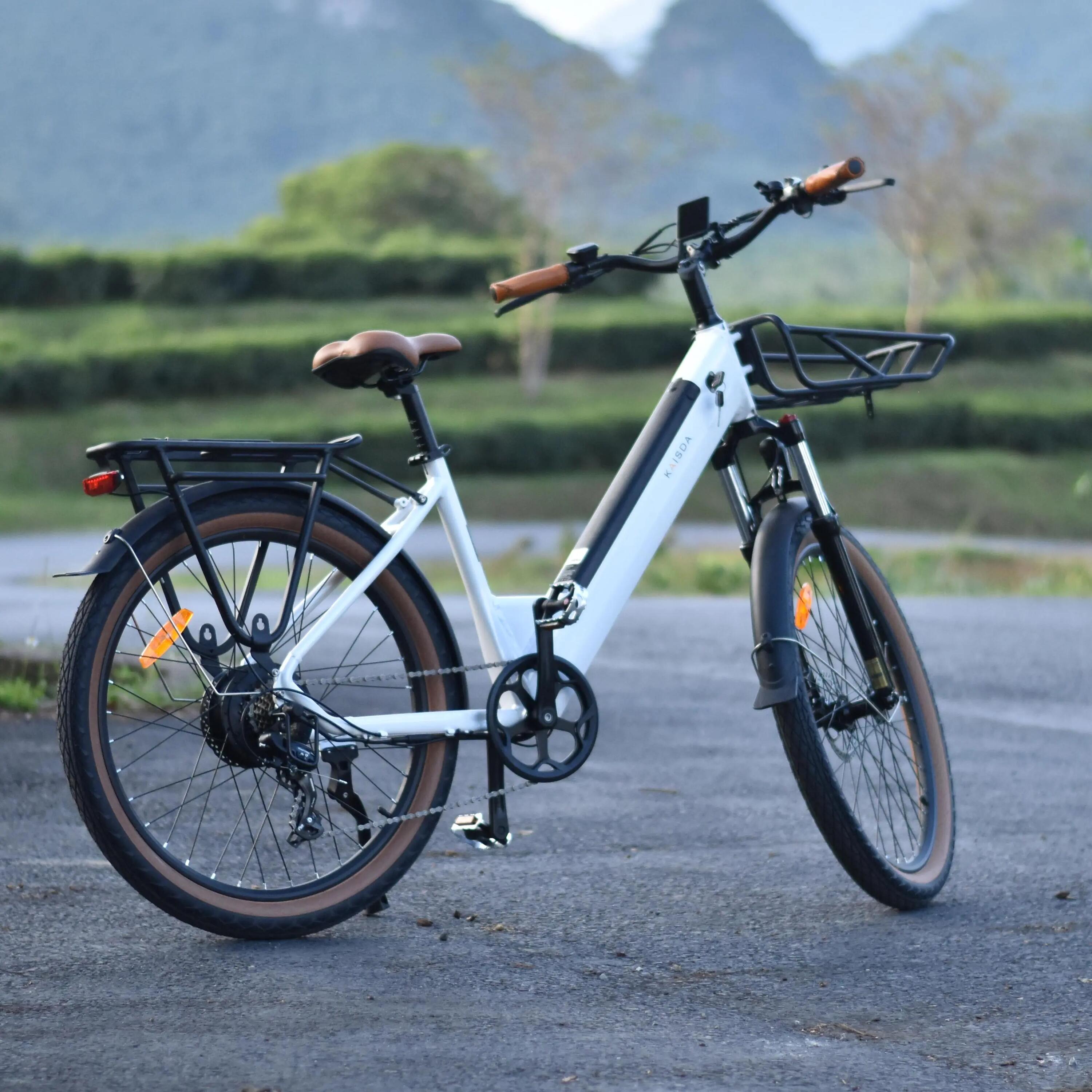 E-Bike para Adultos KAISDA K601 250W 36V 16Ah pneu 26 polegadas 3/7