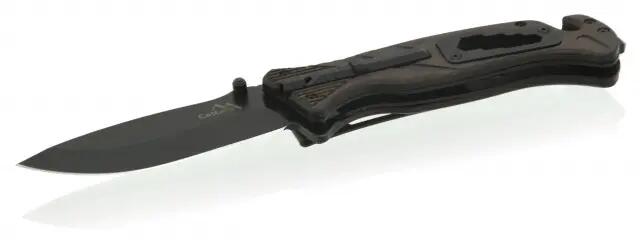 Scyzoryk Cattara Black Blade z krzesiwem 3/8
