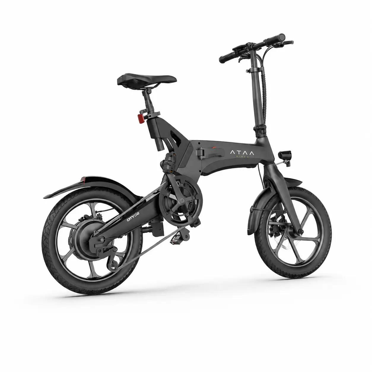Vélo Électrique Pliant Urbain Ataa Bikes City 00 Autonomie 58 Km 6/12