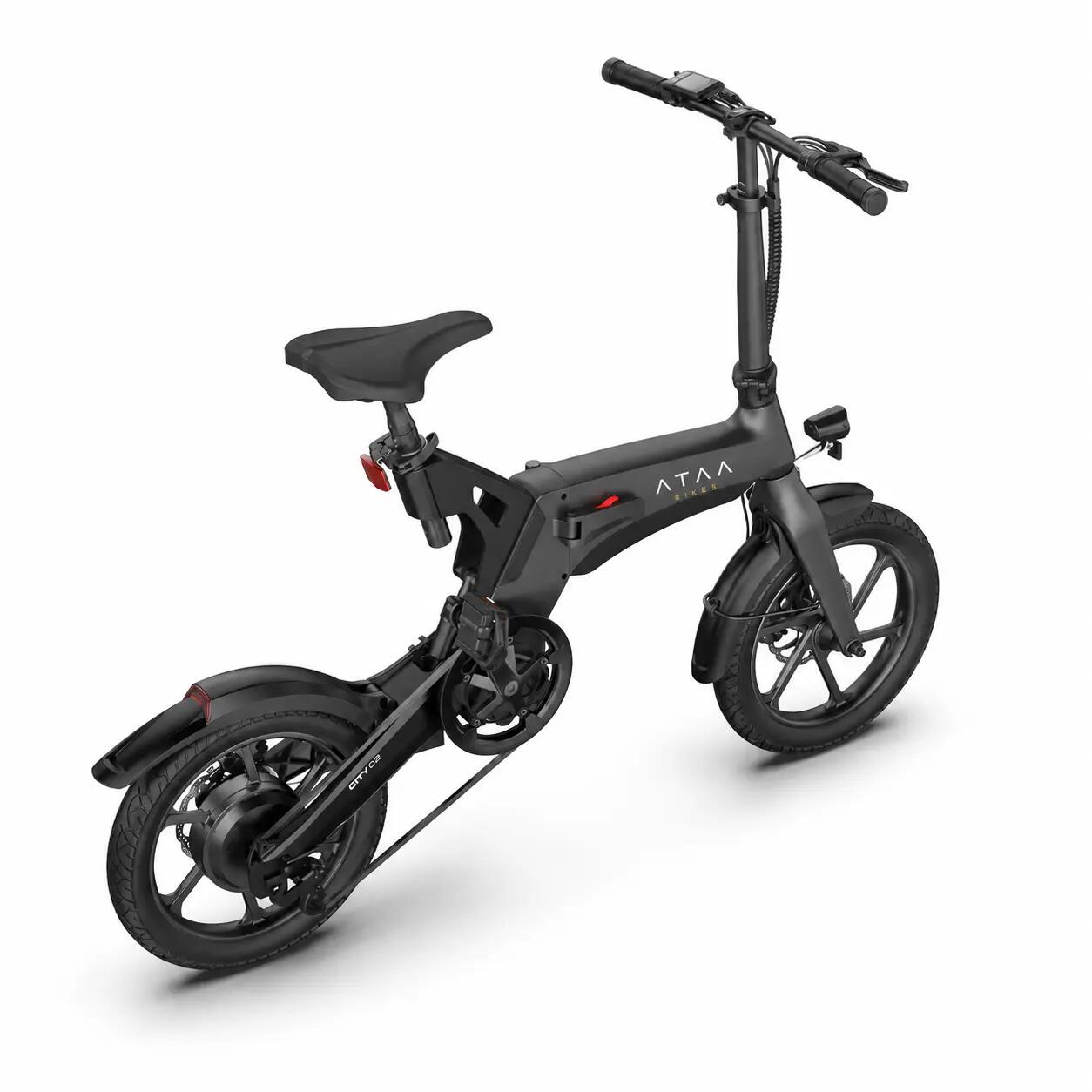 Vélo Électrique Pliant Urbain Ataa Bikes City 00 Autonomie 58 Km 5/12