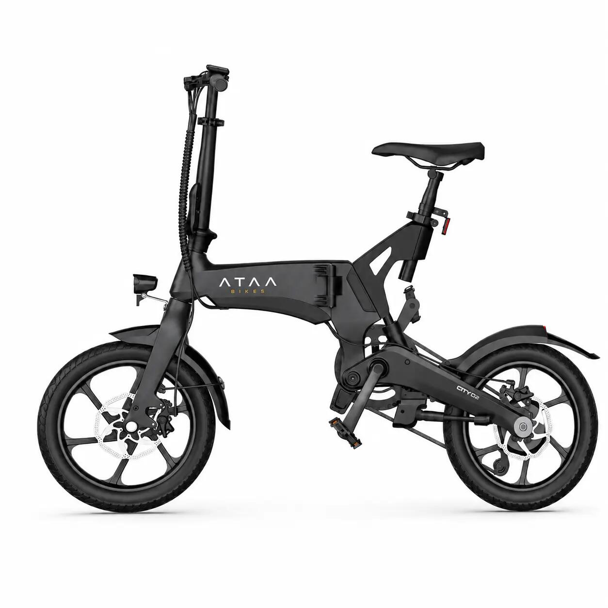 Vélo Électrique Pliant Urbain Ataa Bikes City 00 Autonomie 58 Km 2/12