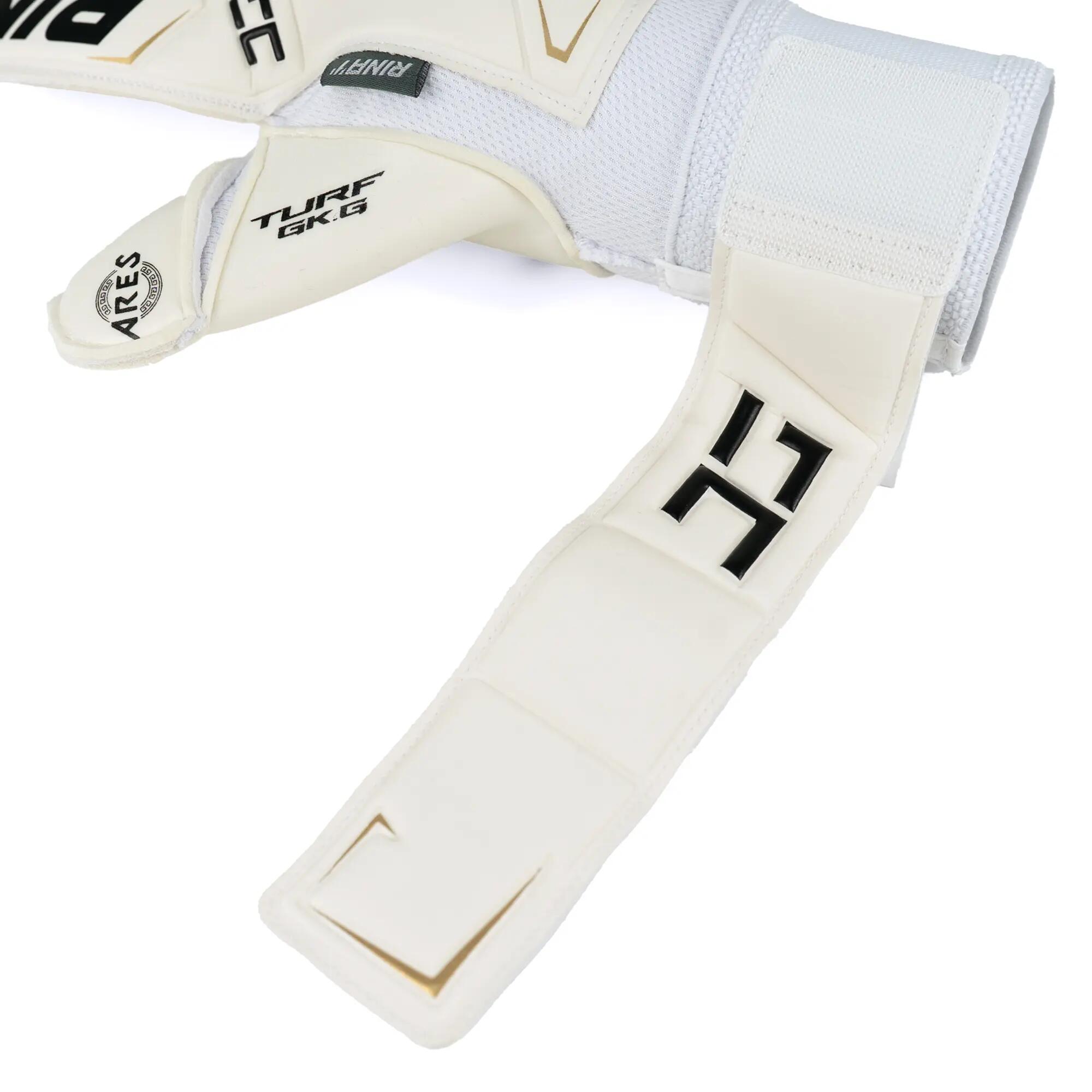 Guantes portero Fútbol Rinat Adulto Ares Turf Césped artificial 4/6