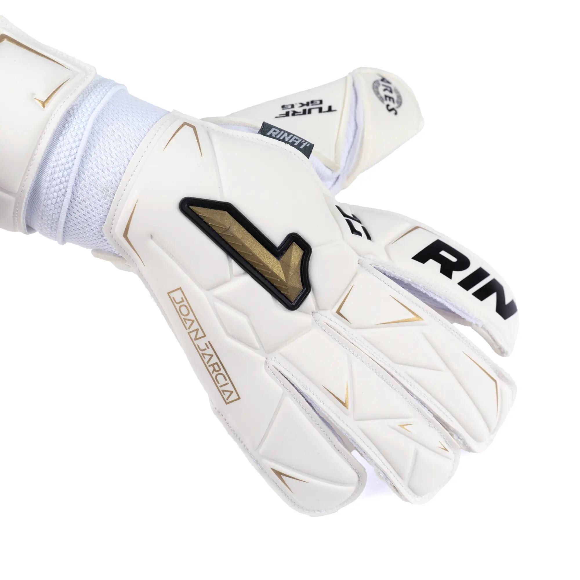 Guantes portero Fútbol Rinat Adulto Ares Turf Césped artificial 2/6