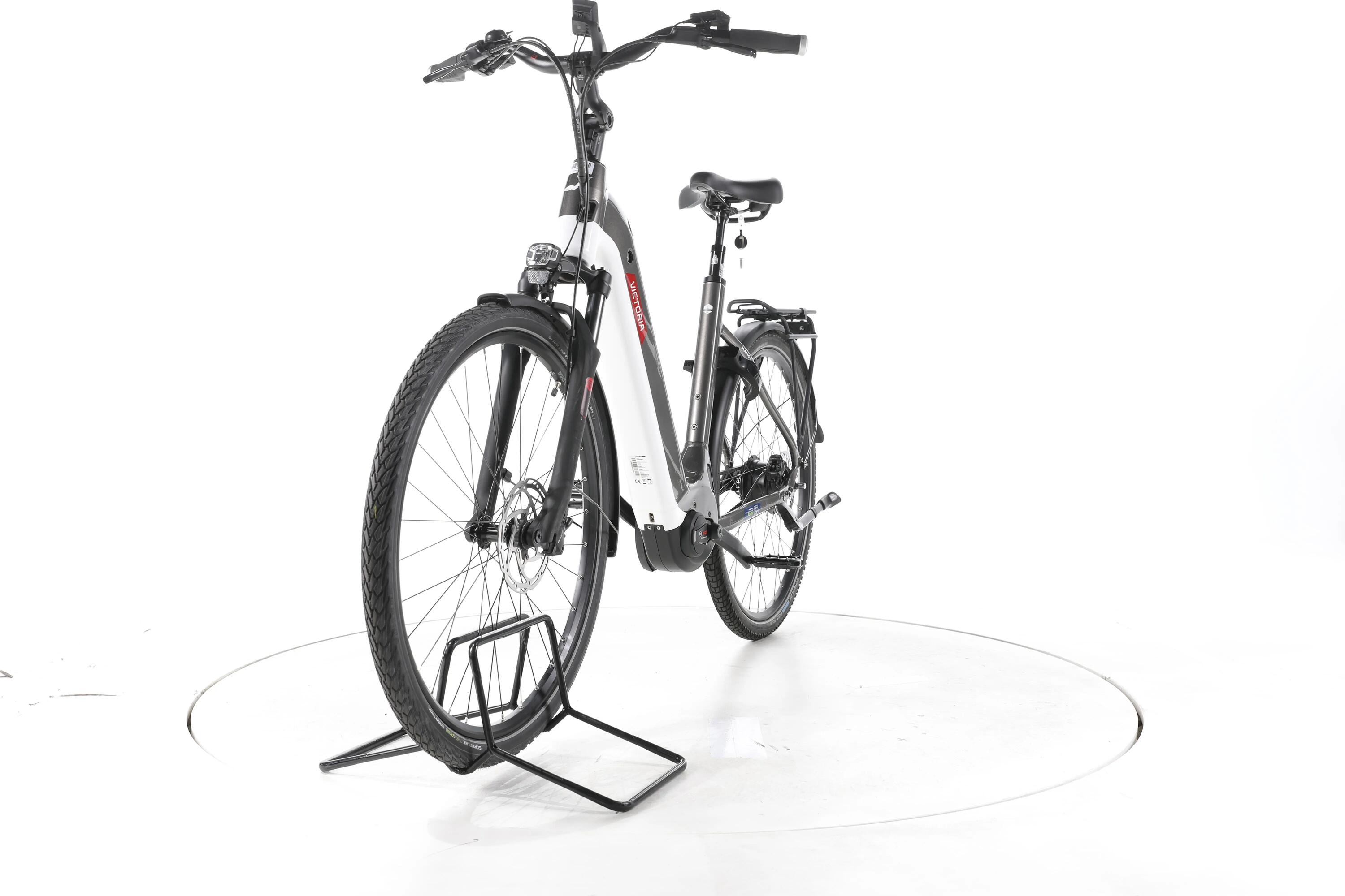 Tweedehands - Victoria Manoc 3 City E-Bike Lage instap - Goed 4/7