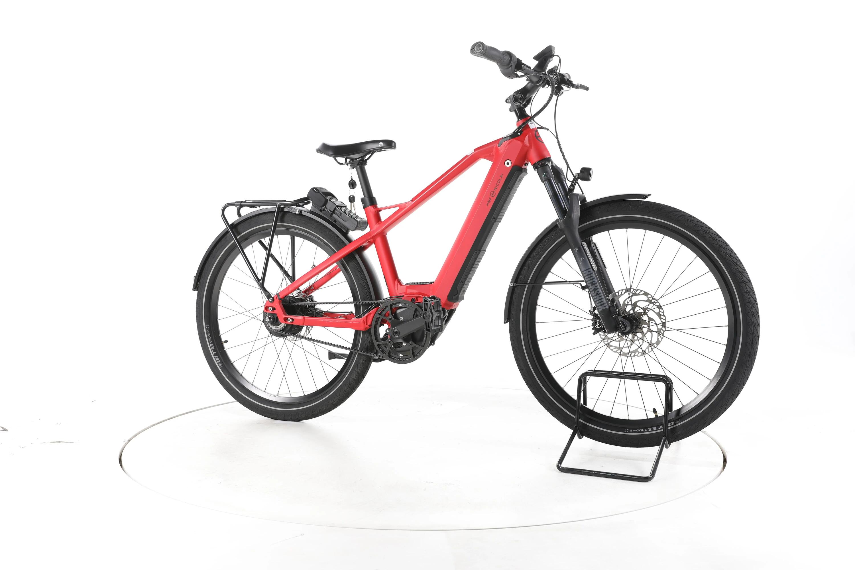 Tweedehands - HNF Nicolai XD3 City E-Bike - Zeer goed 2/7