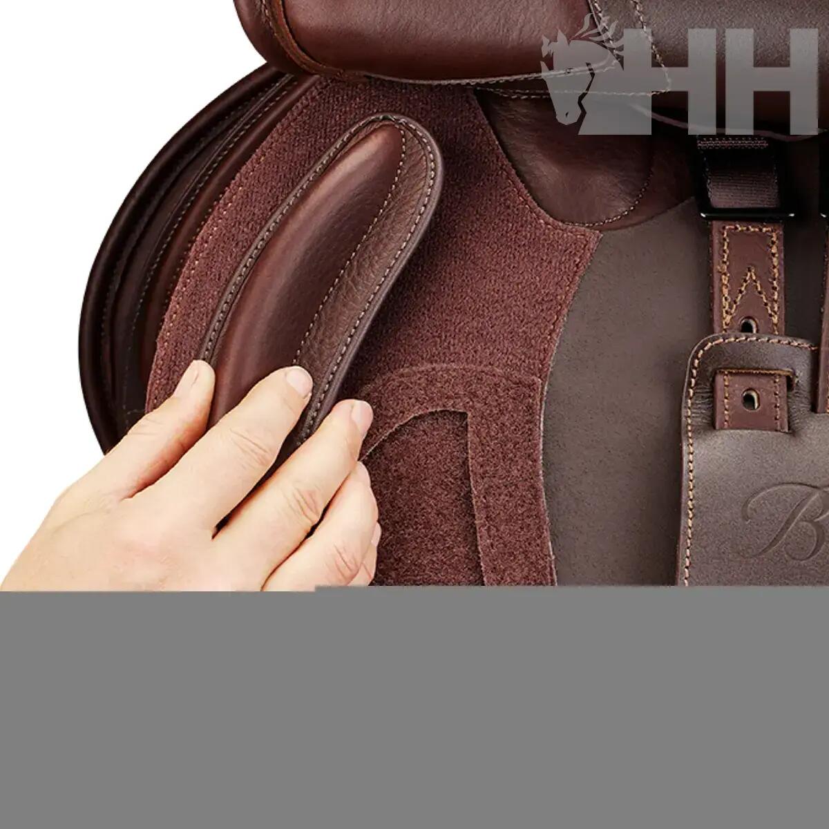 Sella mista per cavalli Hispano Hipica Bates Apex 4/4