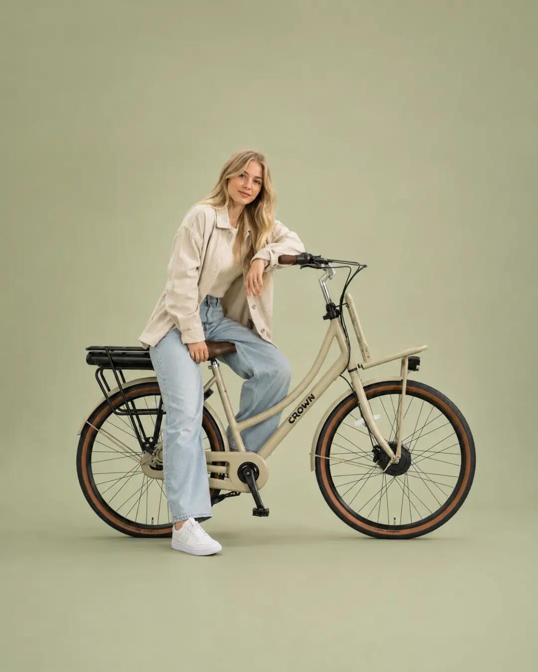 Crown Las Vegas Elektrische Transportfiets 28inch 50cm 7v 3/7