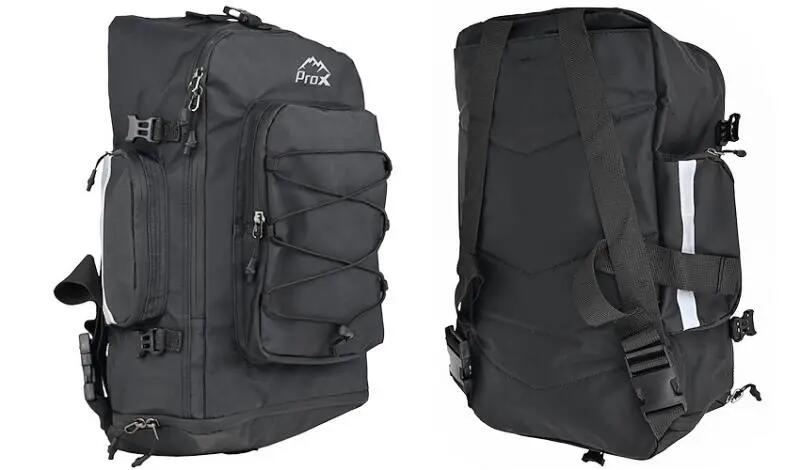 Sakwa rowerowa ProX Montana 728 3w1 na bagażnik 65 l czarna 4/4