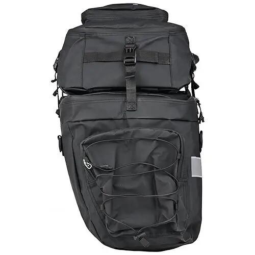 Sakwa rowerowa ProX Montana 728 3w1 na bagażnik 65 l czarna 3/4