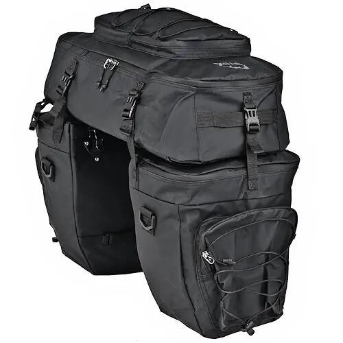 Sakwa rowerowa ProX Montana 728 3w1 na bagażnik 65 l czarna 2/4