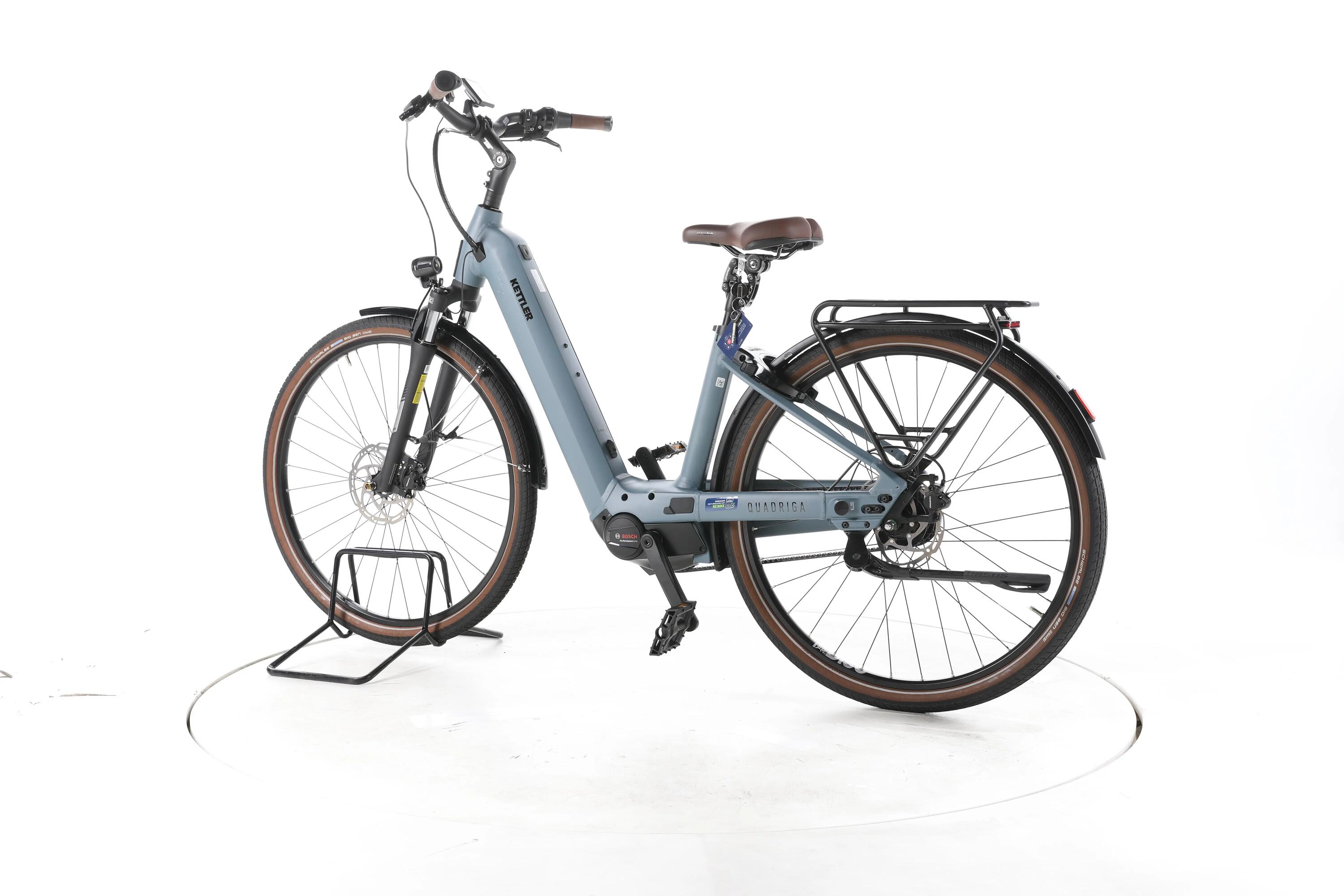 Tweedehands - Kettler Quadriga P5 City E-Bike Lage instap 2025 - Zeer goed 7/7