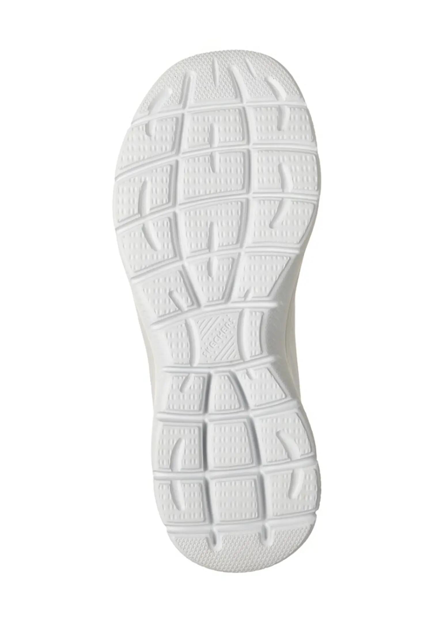 Skechers Damen Arch Fit Summits Daily Flow Sneaker White Lavender 3/4