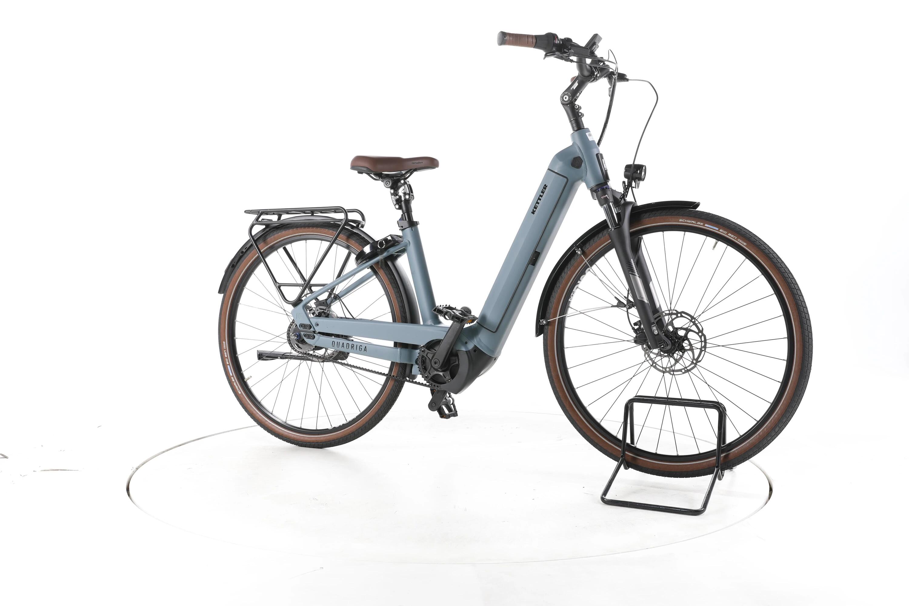 Tweedehands - Kettler Quadriga P5 City E-Bike Lage instap 2025 - Zeer goed 2/7