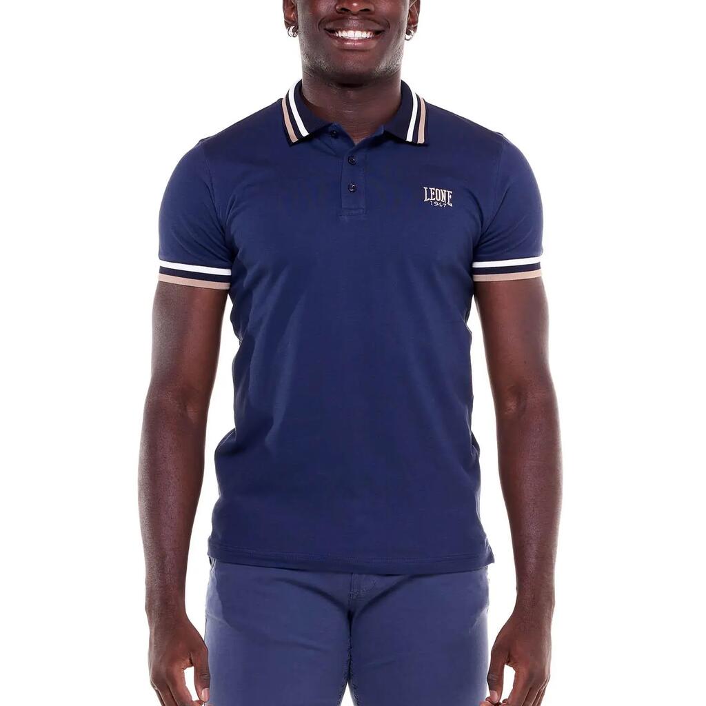 Man polo Earth Tones