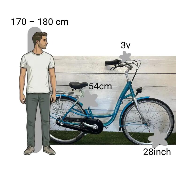 Bicicleta usada Montego Liberty Moederfiets 2/4