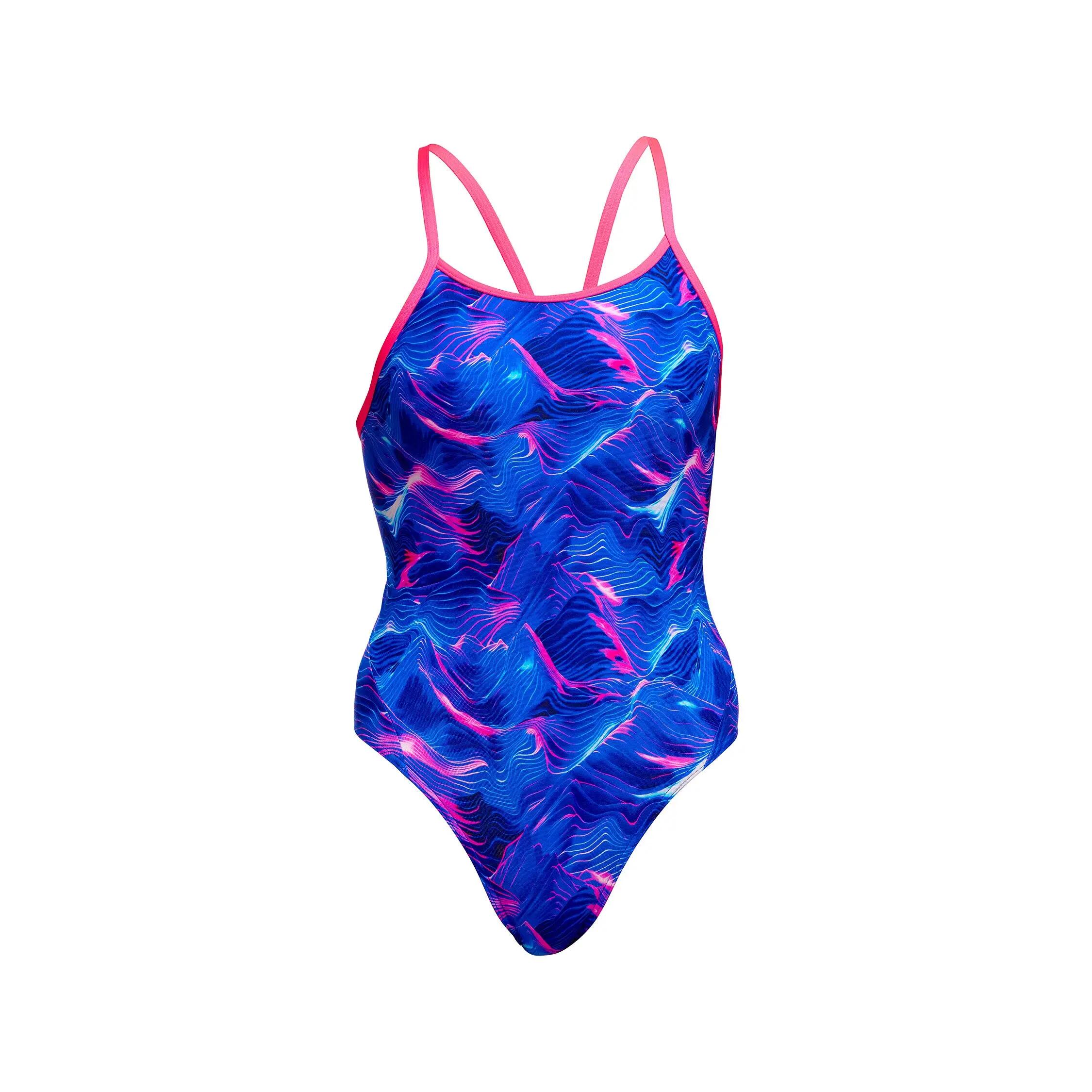 Costume intero bambina Funkita Diamond Back Rising Tide 4/4