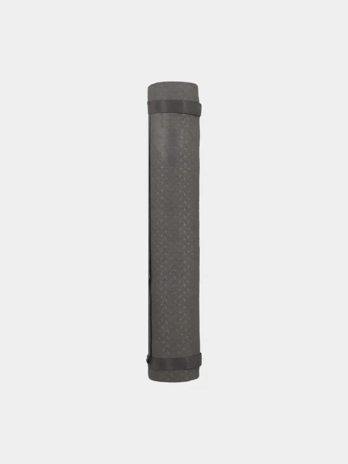 Mata jednowarstwowa  do ćwiczeń unisex szara 4F Szary ONE-SIZE 2/4