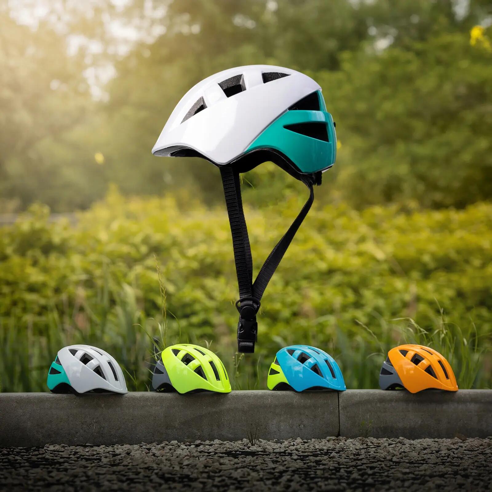 Kask rowerowy dziecięcy ROXAR KID biały S 48-52 cm 7/7