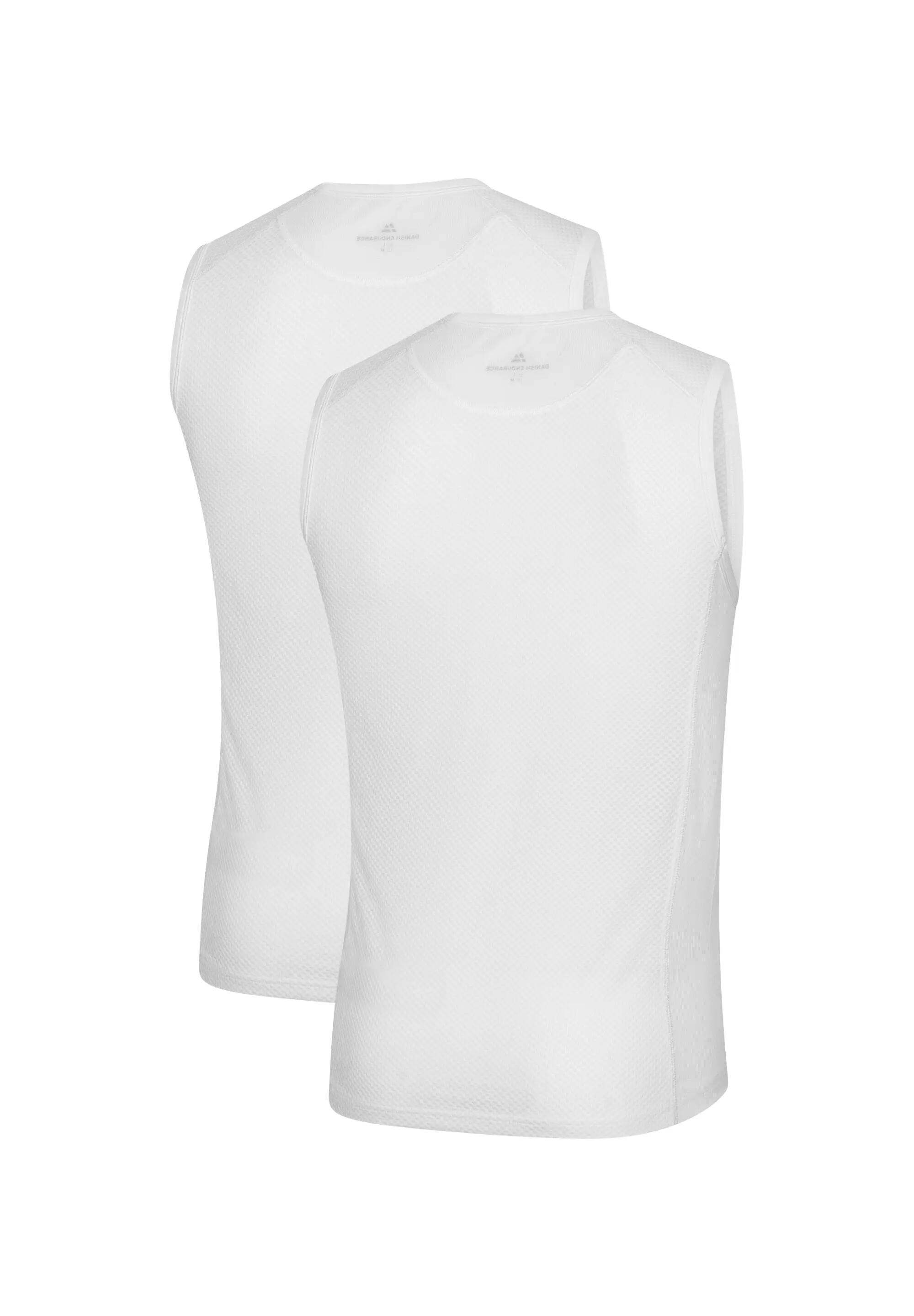 Sous-vêtement cyclisme mesh sans manches homme 2e peau polyester recyclé 2 pcs 2/6