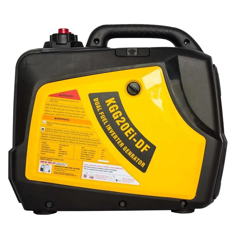 KGG20Ei-DF Gerador Inversor DUAL FUEL 2,3 kW 5/5