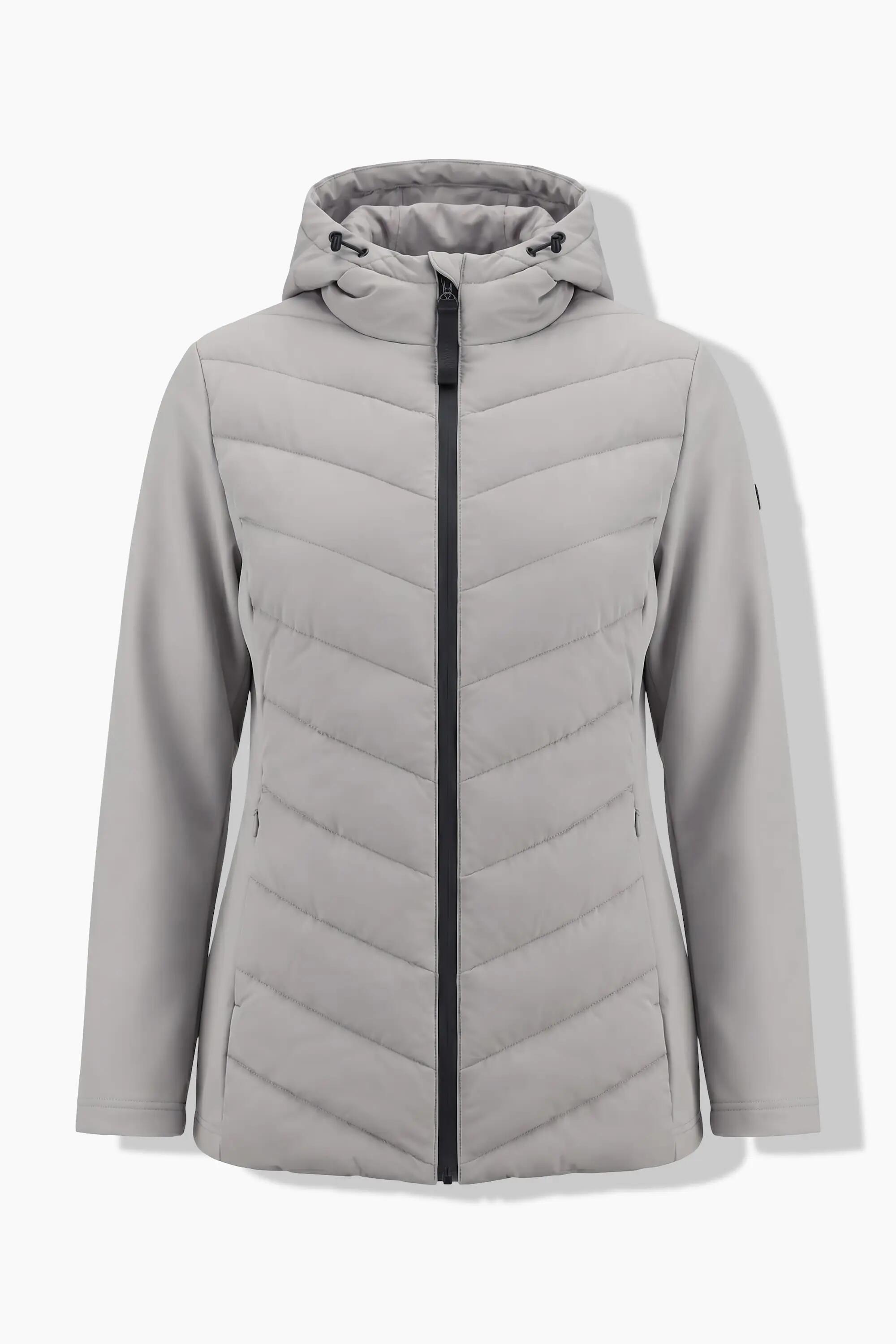 Damen HYPRAR Hybrid-Jacke Materialmix wasserabweisend winddicht und atmungsaktiv 3/3