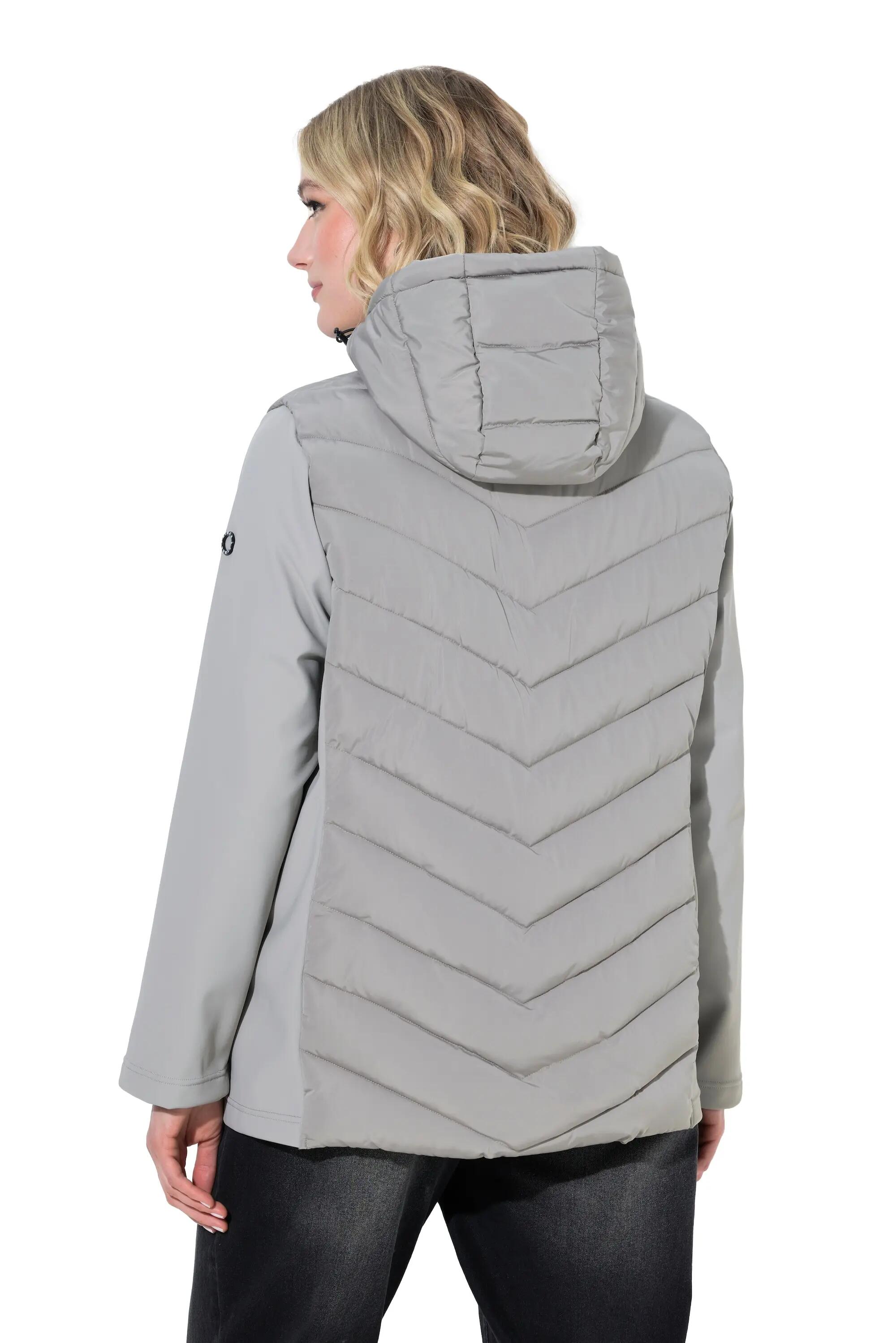 Damen HYPRAR Hybrid-Jacke Materialmix wasserabweisend winddicht und atmungsaktiv 2/3
