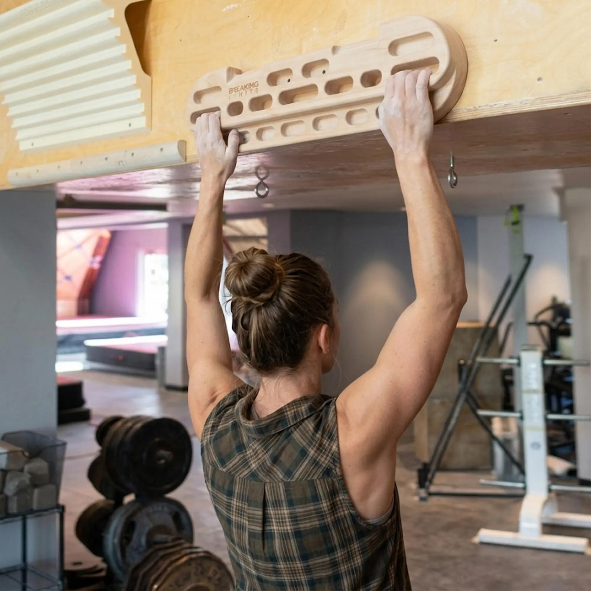 Hangboard voor Klimtraining - Boulder training - Vinger trainer 2/4