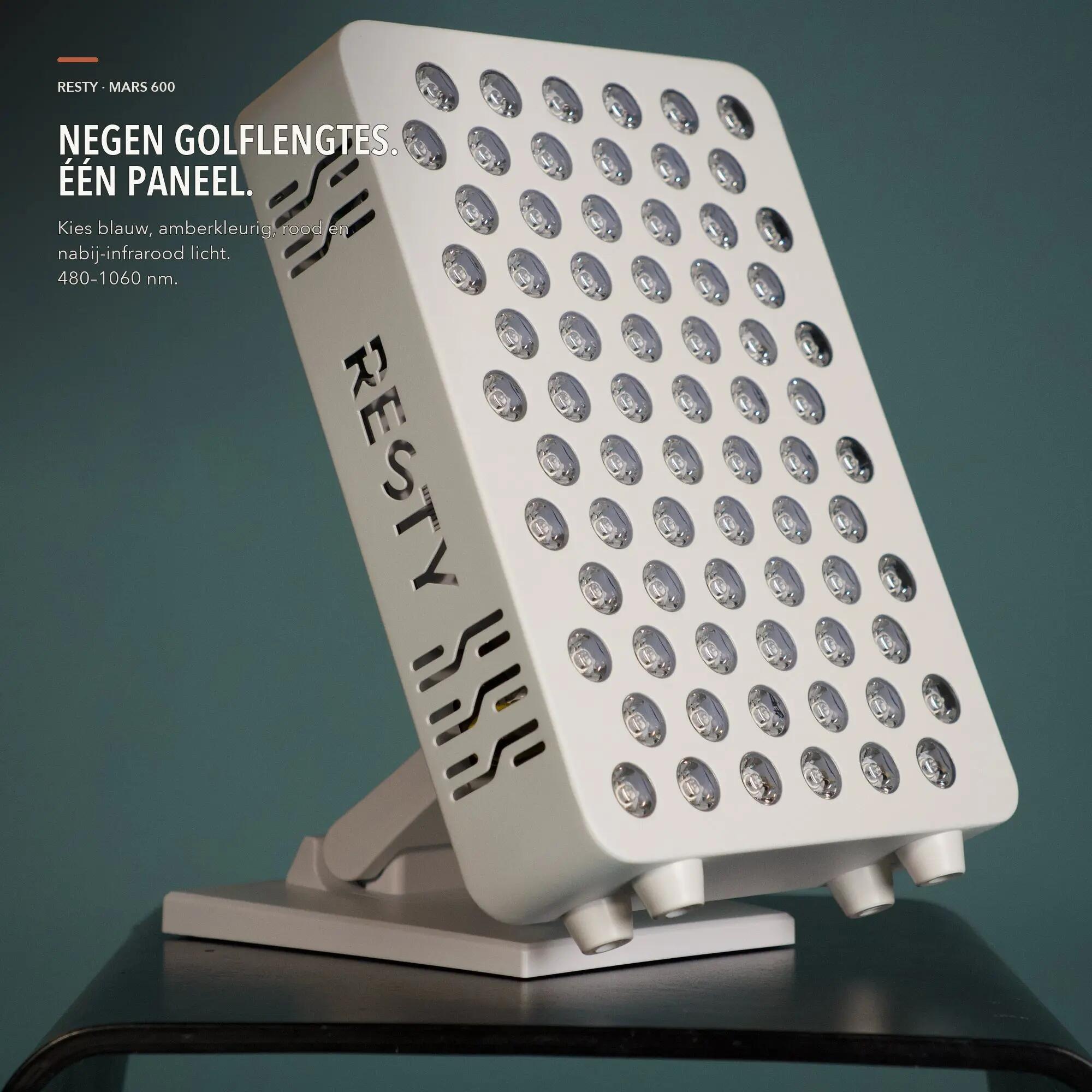 Roodlichttherapiepaneel fitness MARS 600 72 leds 4/6