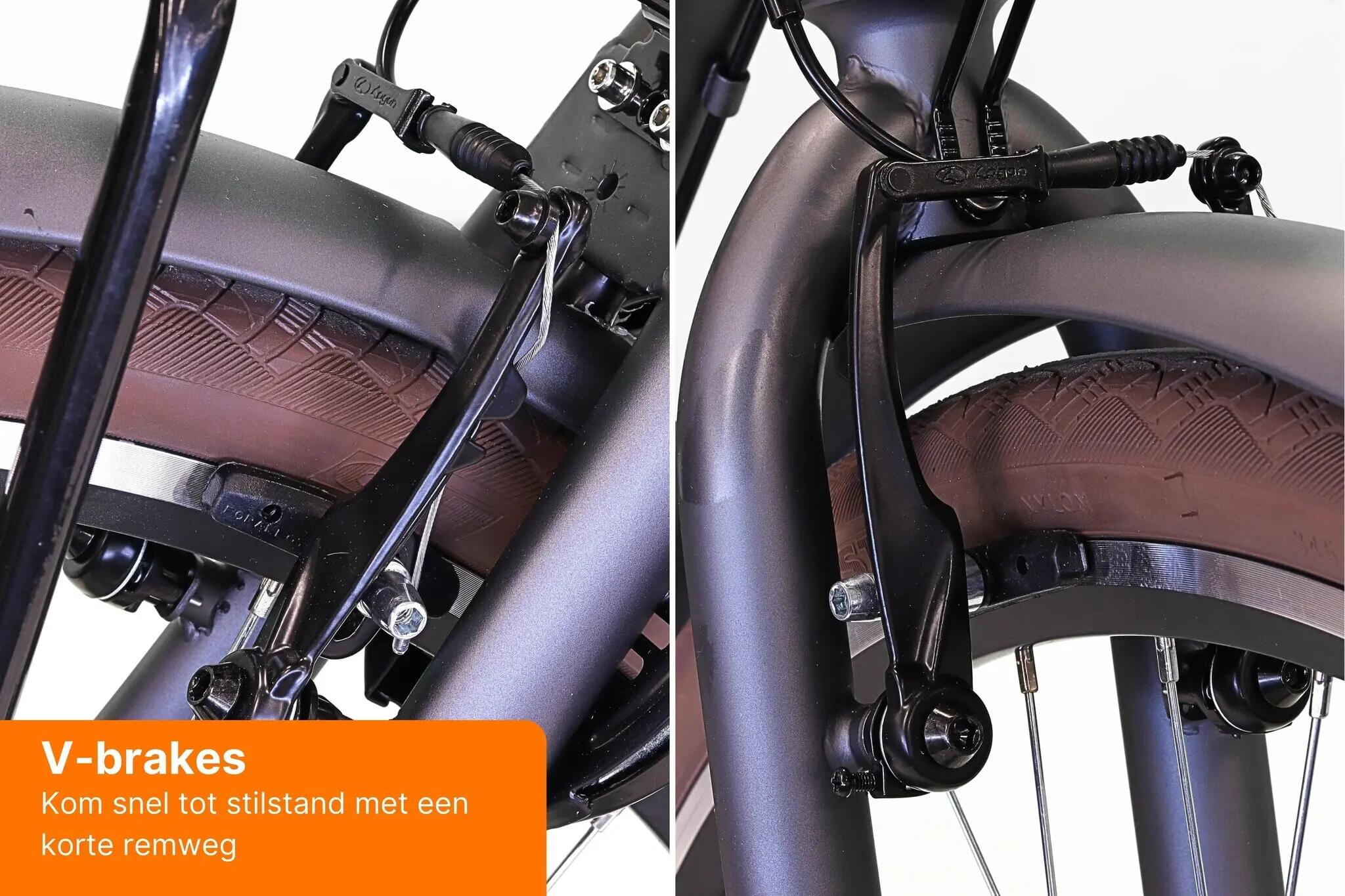 Crown Rio Damesfiets 28 inch Mat Zwart 55cm 5/7