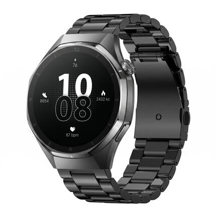 Montre connectée Forever SW-720 zBase Bluetooth 5.3 AMOLED IP68 Bleu marine
