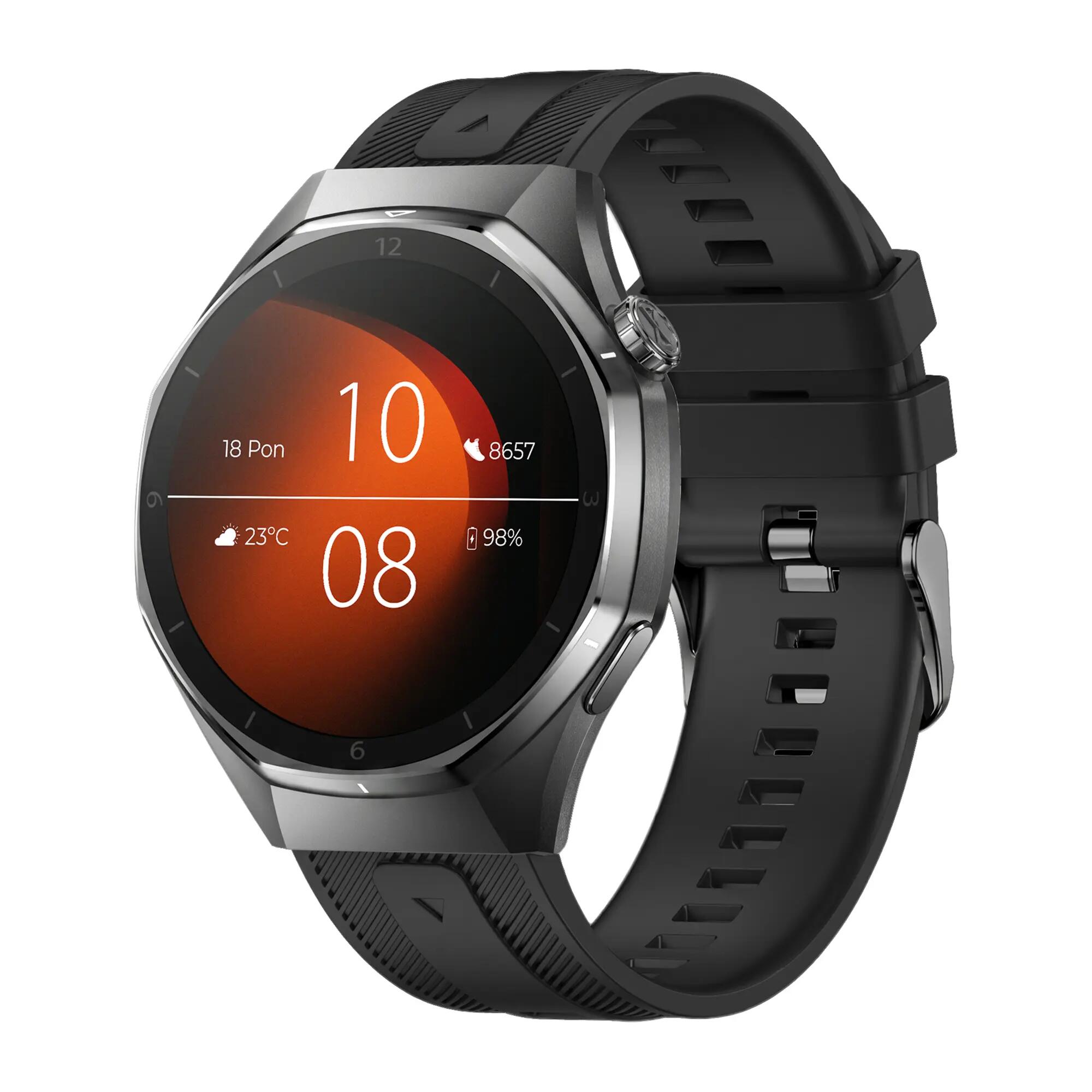 Smartwatch Forever SW-720 xBase Bluetooth 5.3 AMOLED IP68 Schwarz 9/15