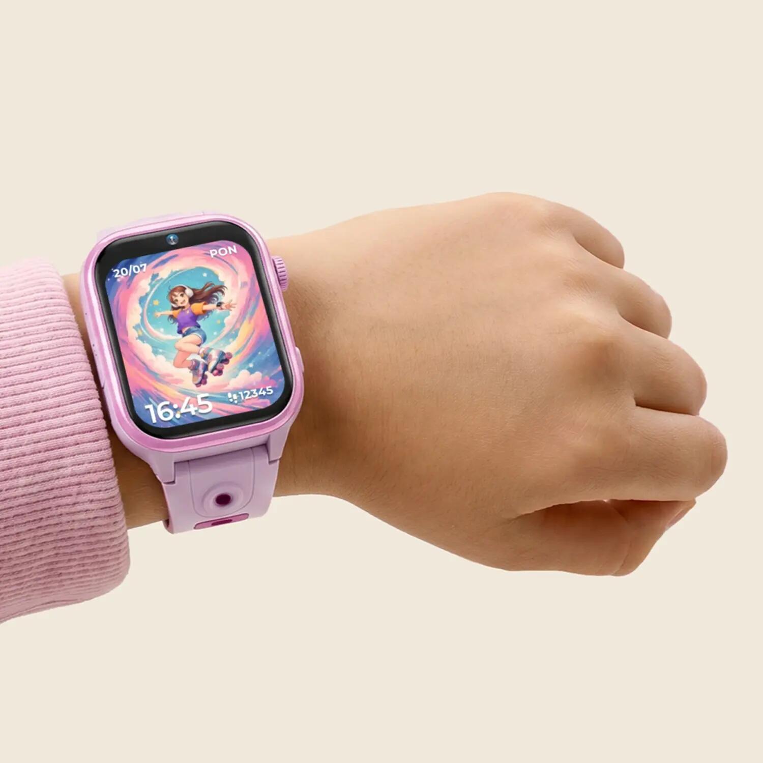 Smartwatch AI Forever Besti KW-540 GPS WiFi 4G IPS Android Jarvis Rosa 7/15