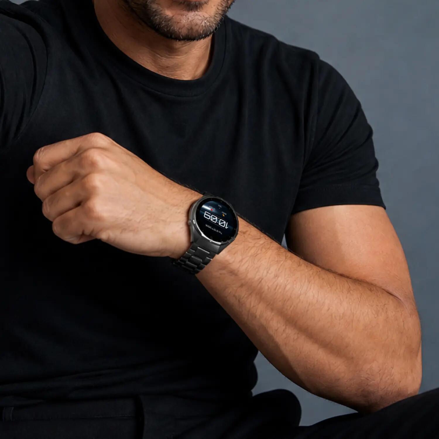 Smartwatch Forever SW-720 xBase Bluetooth 5.3 AMOLED IP68 Schwarz 6/15