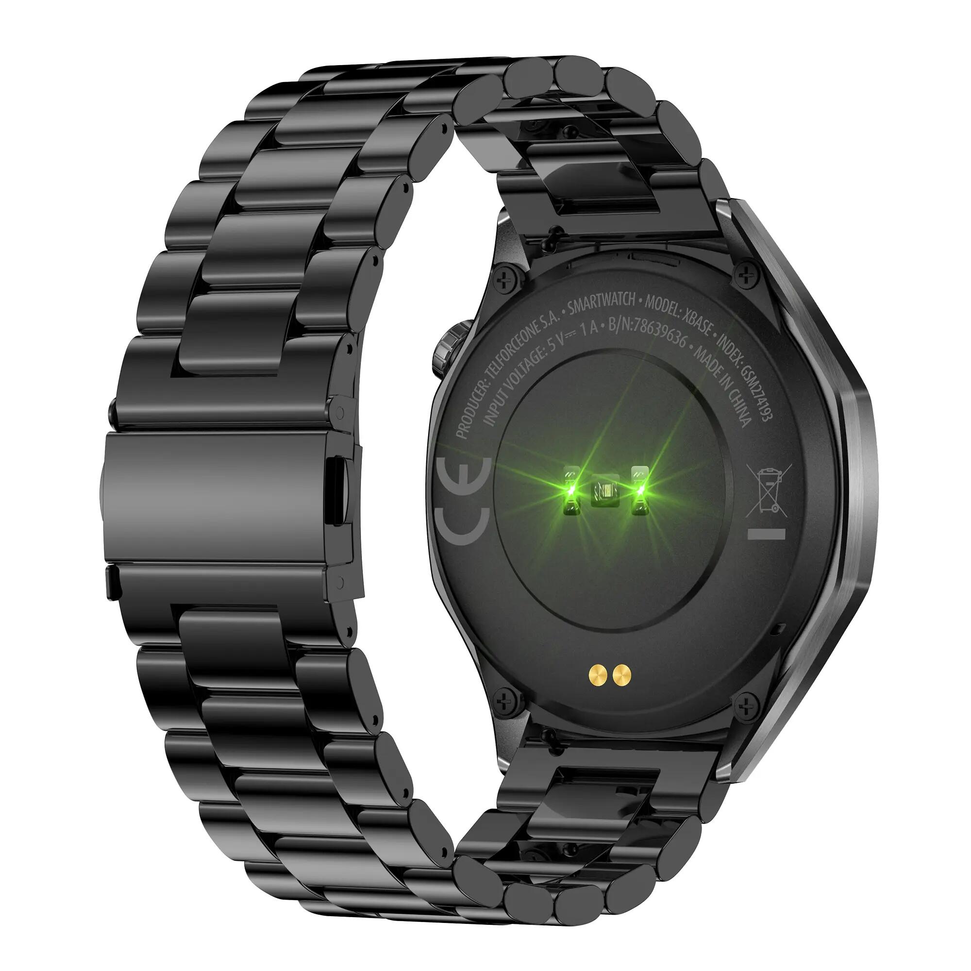 Smartwatch Forever SW-720 xBase Bluetooth 5.3 AMOLED IP68 Schwarz 13/15