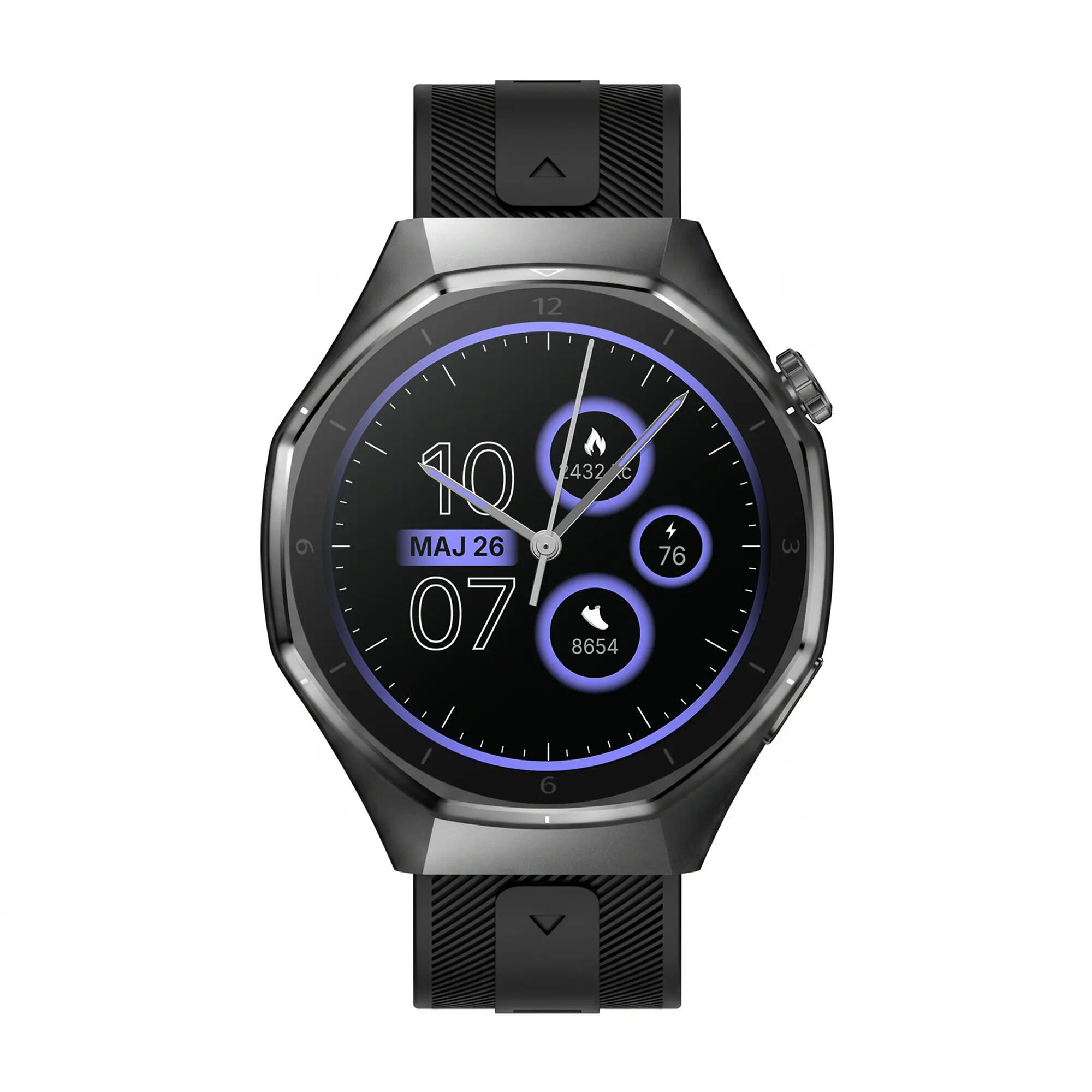Smartwatch Forever SW-720 xBase Bluetooth 5.3 AMOLED IP68 Schwarz 10/15