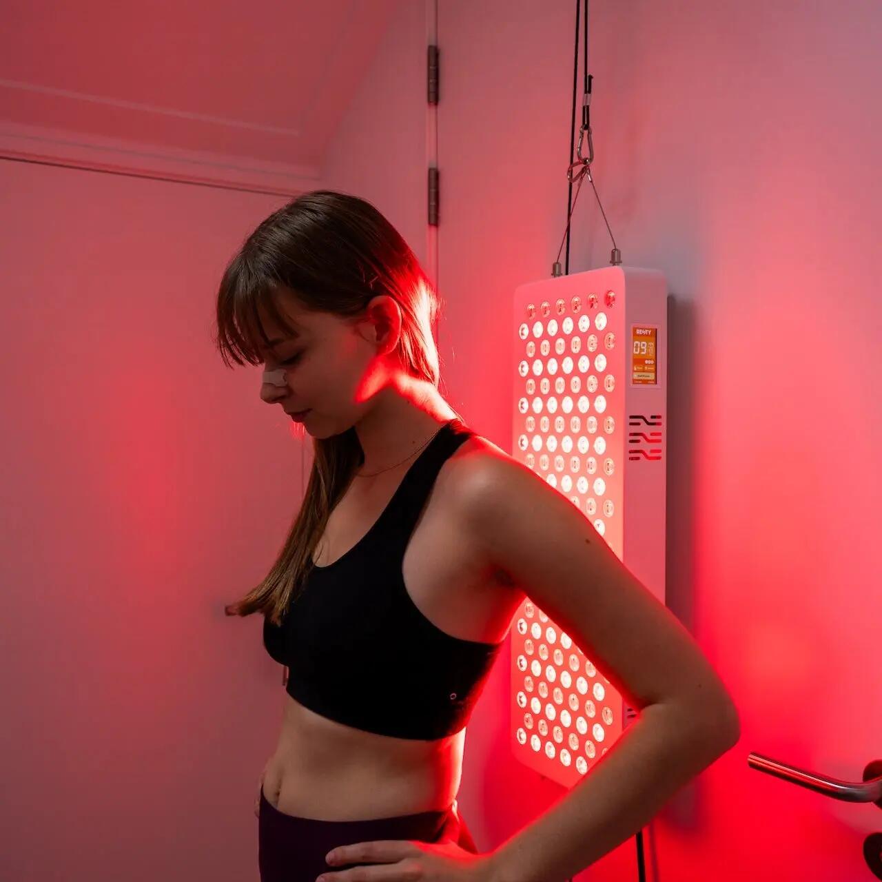 Pannello luce rossa fitness 144 LED MARS 800 2/15