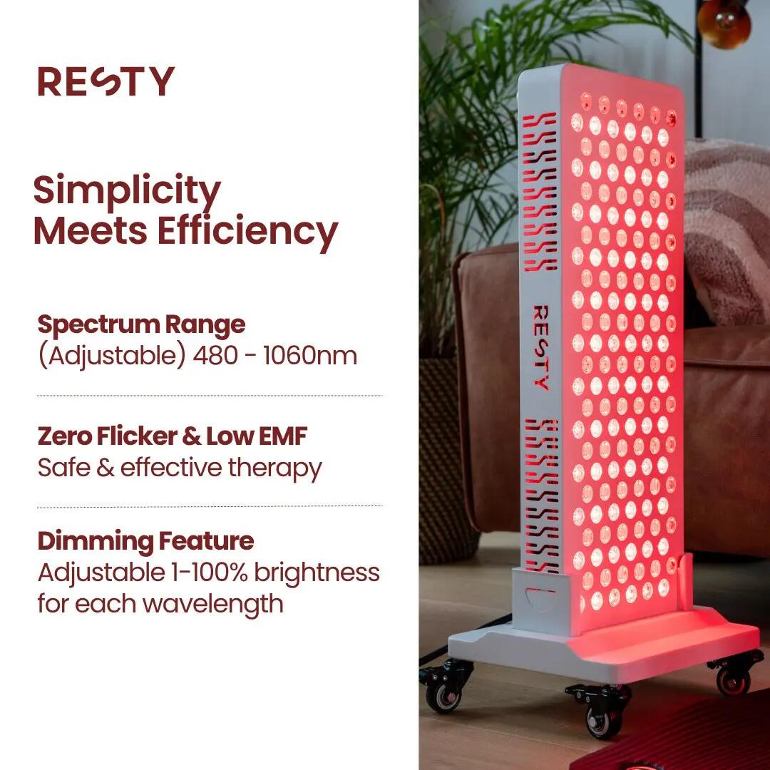Pannello luce rossa fitness 144 LED MARS 800 13/15