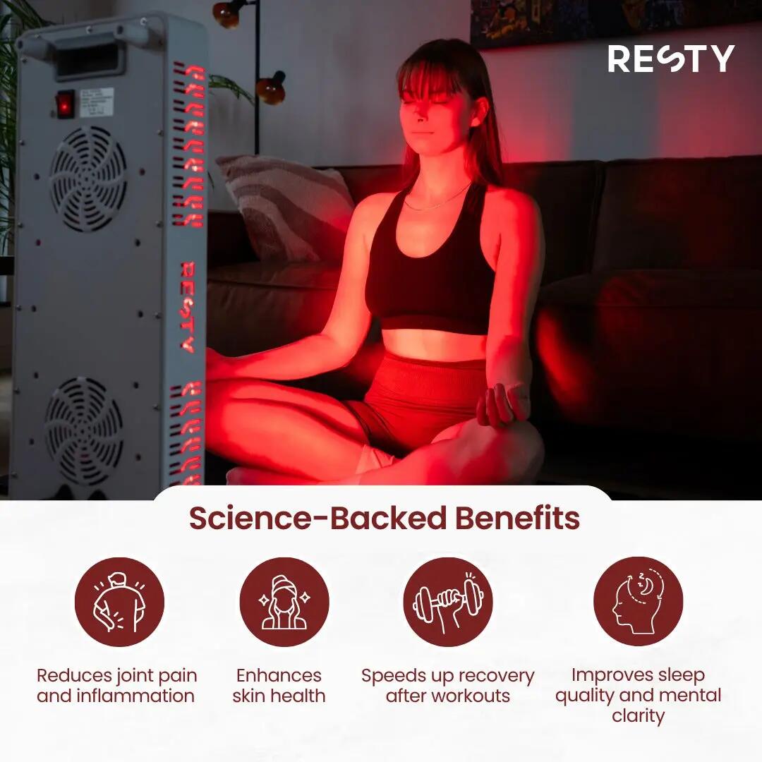 Pannello luce rossa fitness 144 LED MARS 800 11/15