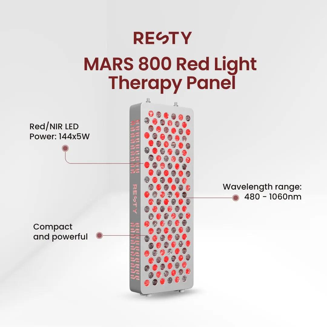 Pannello luce rossa fitness 144 LED MARS 800 10/15