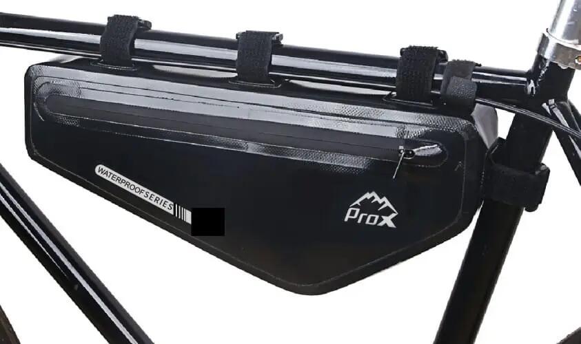 Sakwa rowerowa ProX Alaska 101 pod ramę 2 l wodoodporna czarna 5/5