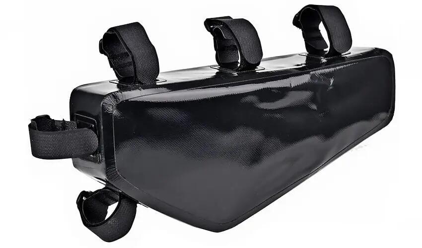 Sakwa rowerowa ProX Alaska 101 pod ramę 2 l wodoodporna czarna 2/5