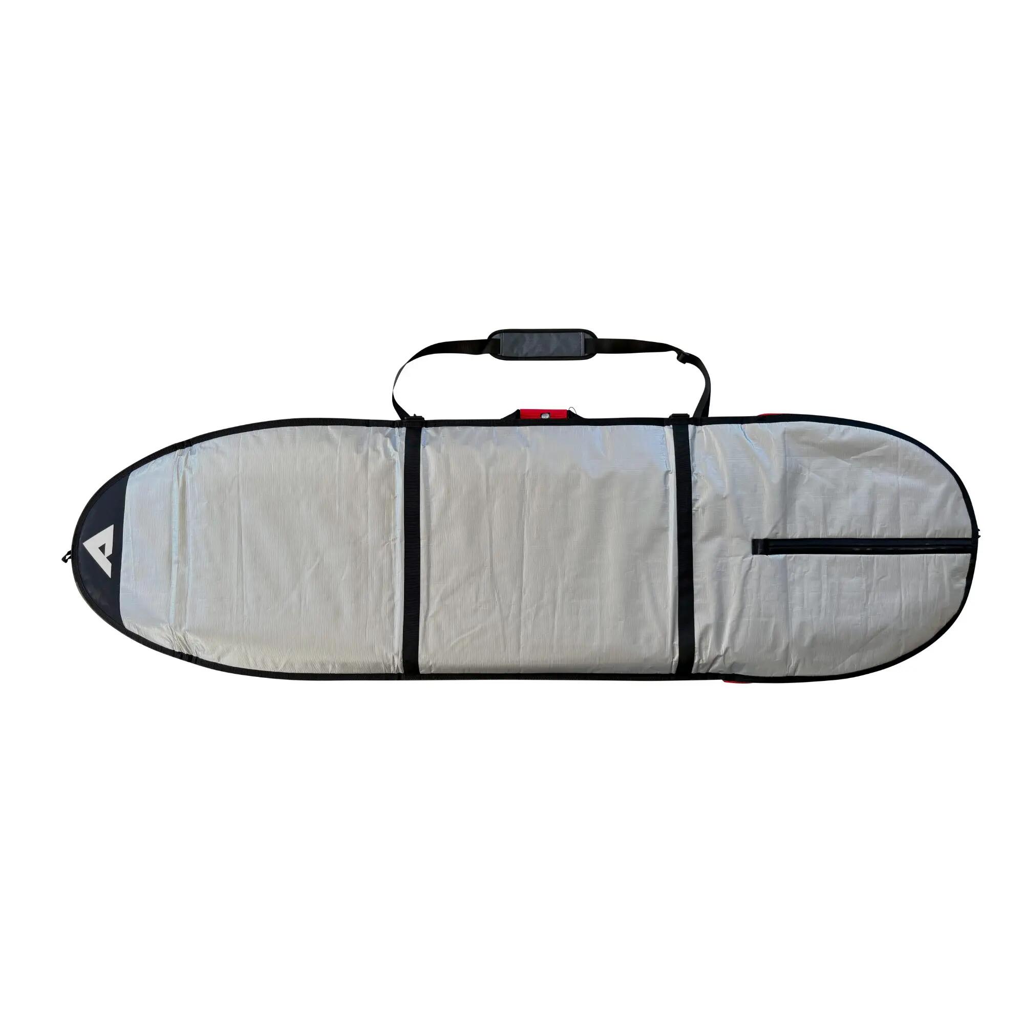 VICTORY - Housse Surf Longboard 5MM - 9'6 - Grey / Black 2/3