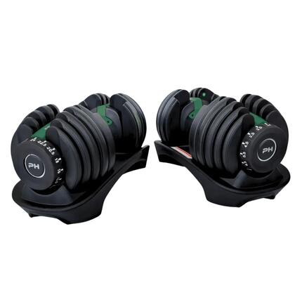 Verstelbare dumbbells Smart 2 × 24 kg