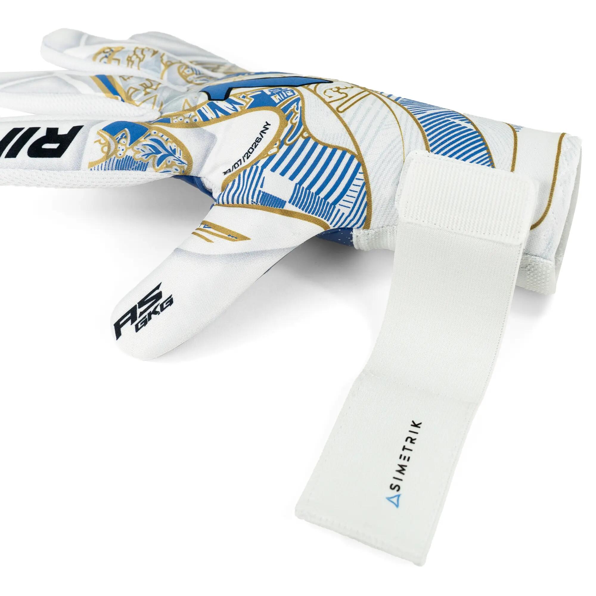 Guantes portero Fútbol Rinat Infantil Asimetrik AS Césped artificial 6/8