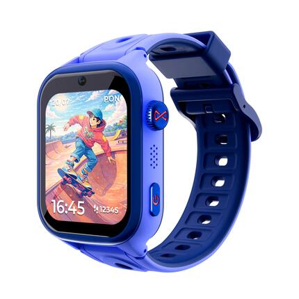 Montre connectée IA Forever Bro KW-540 GPS WiFi 4G IPS Android Jarvis Bleue