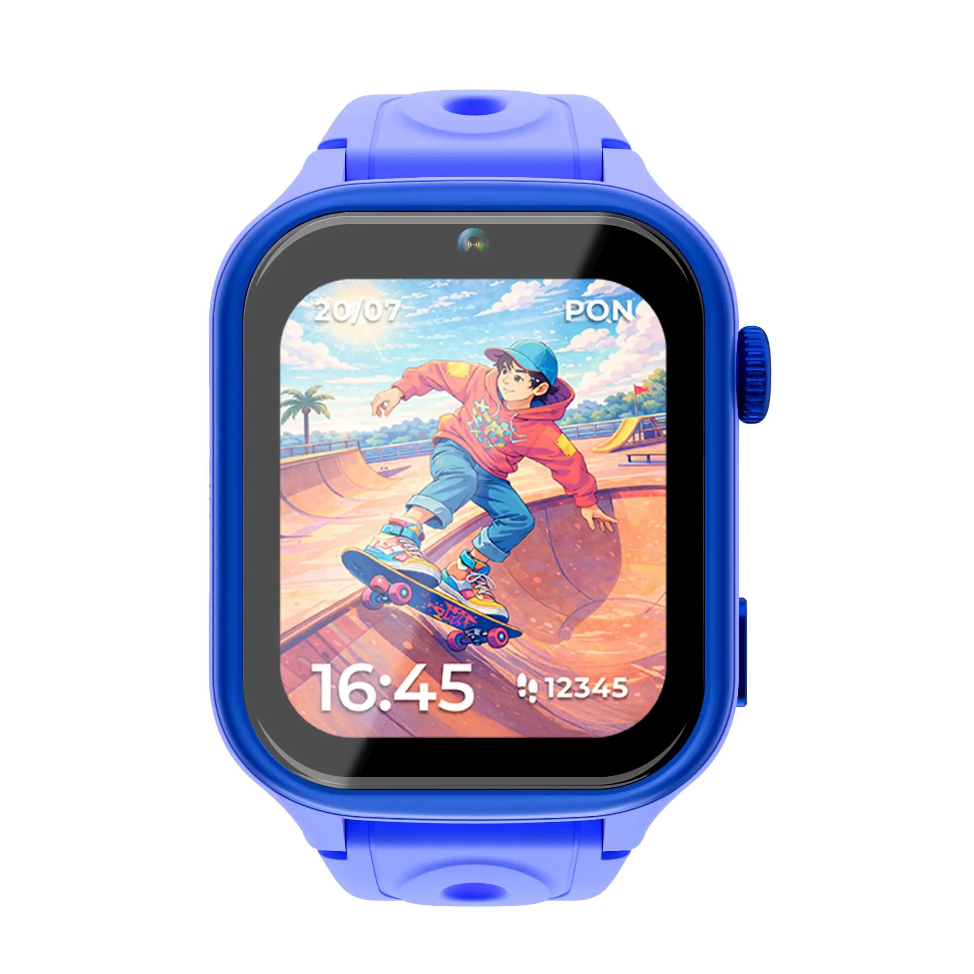 Smartwatch AI Forever Bro KW-540 GPS WiFi 4G IPS Android Jarvis Blau 11/15