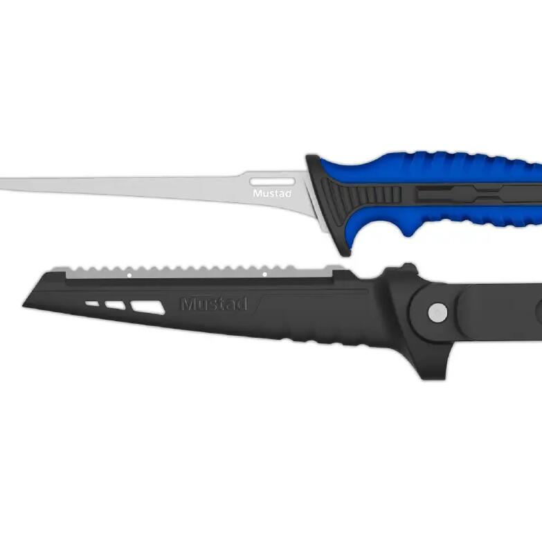 Нож с резба Mustad ultra flex 20.3 cm с калъф